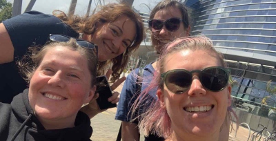 صورة فريق البحث عن الكنز في كرايستشيرش